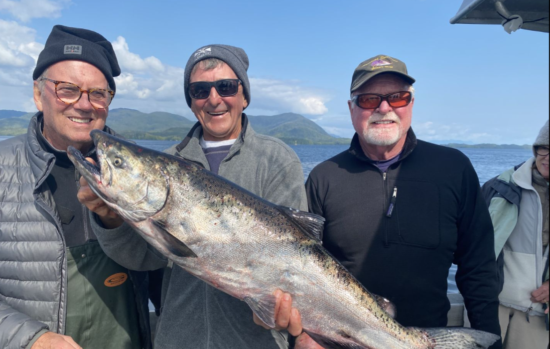 Anglers fishing in Ketchikan, Alaska