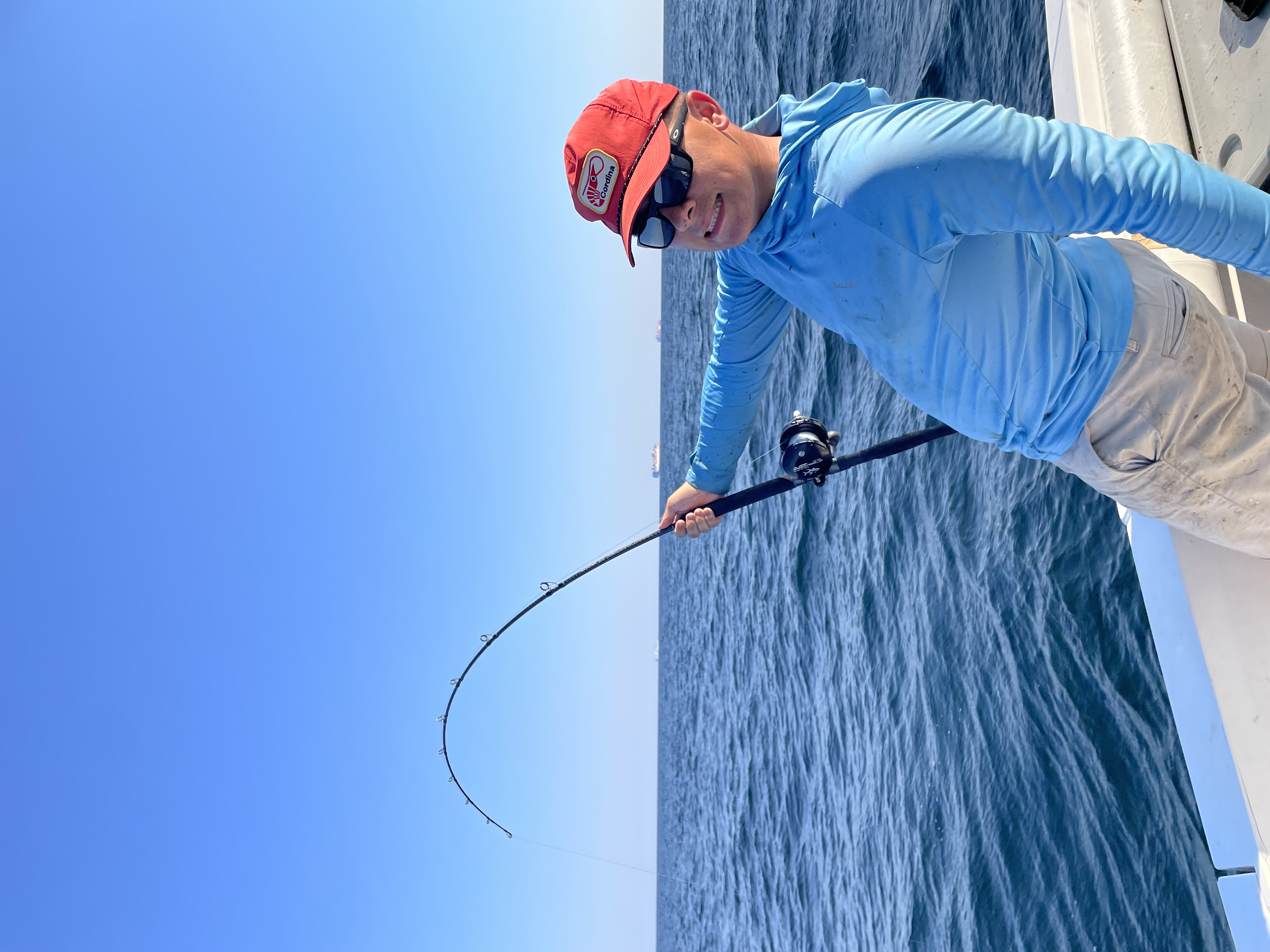 Angler fishing in South Carolina