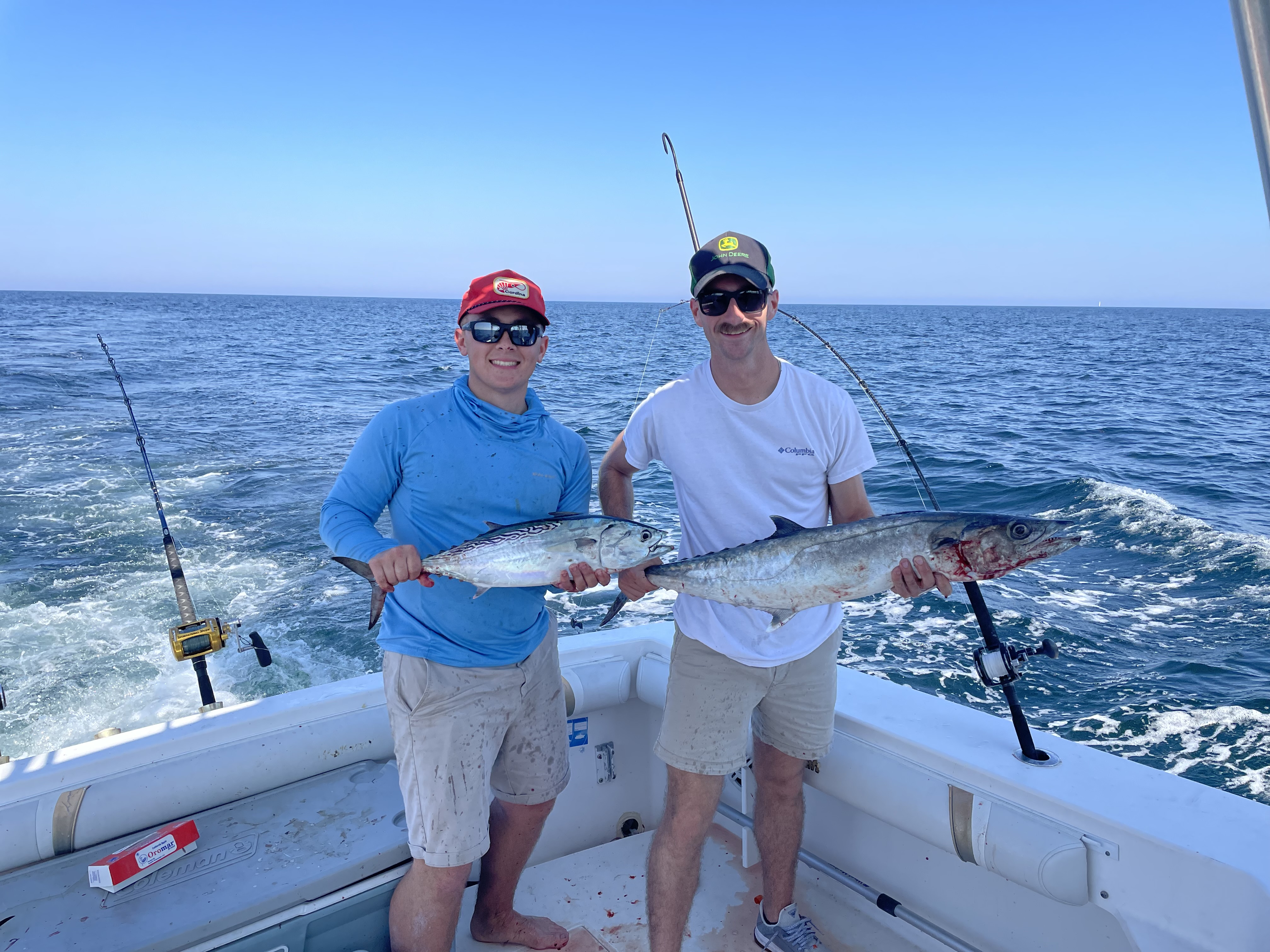 2 little tunny fish caught in SC