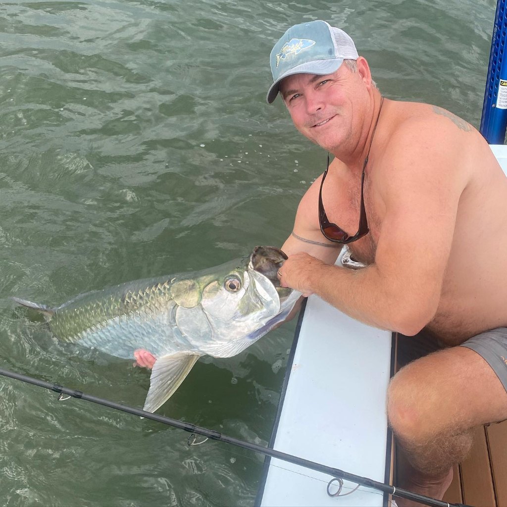 Two anglers fishing in South Carolina