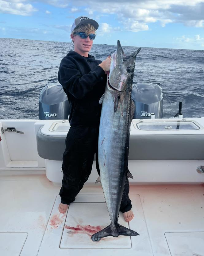 Wahoo fish caught in Venice