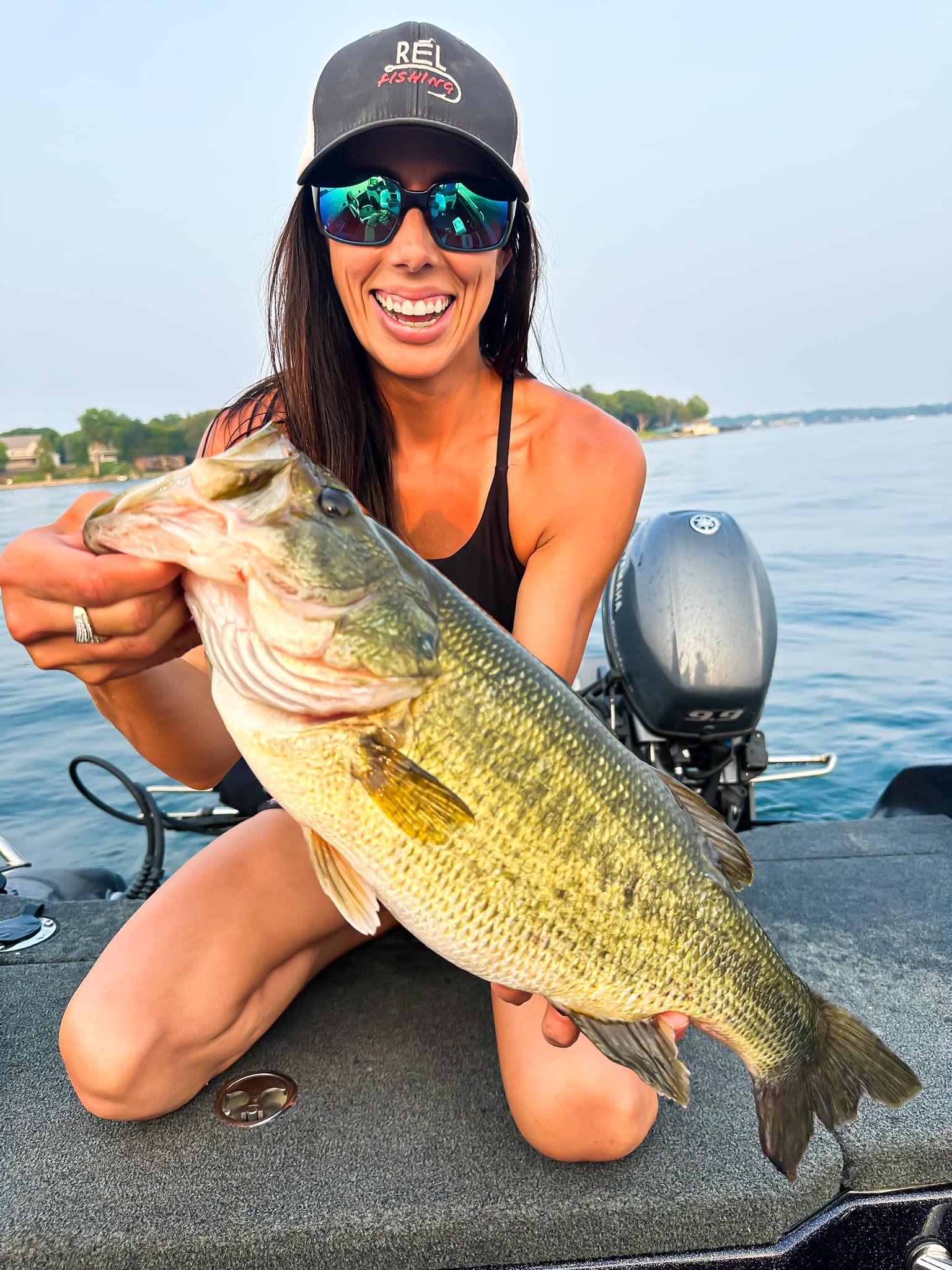 Angler fishing in Mound