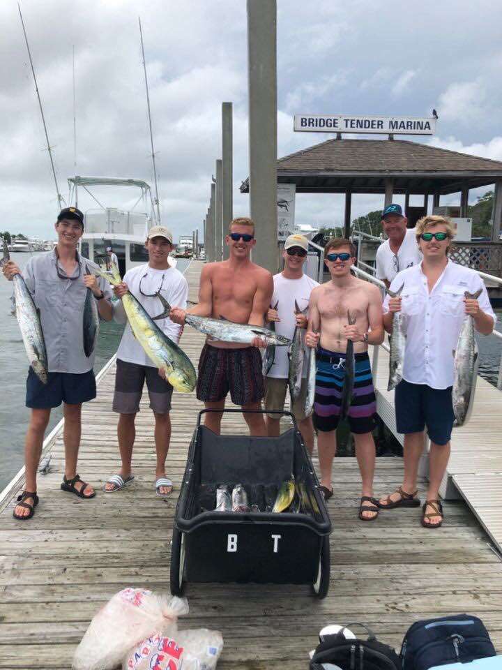7 people fishing in Wilmington