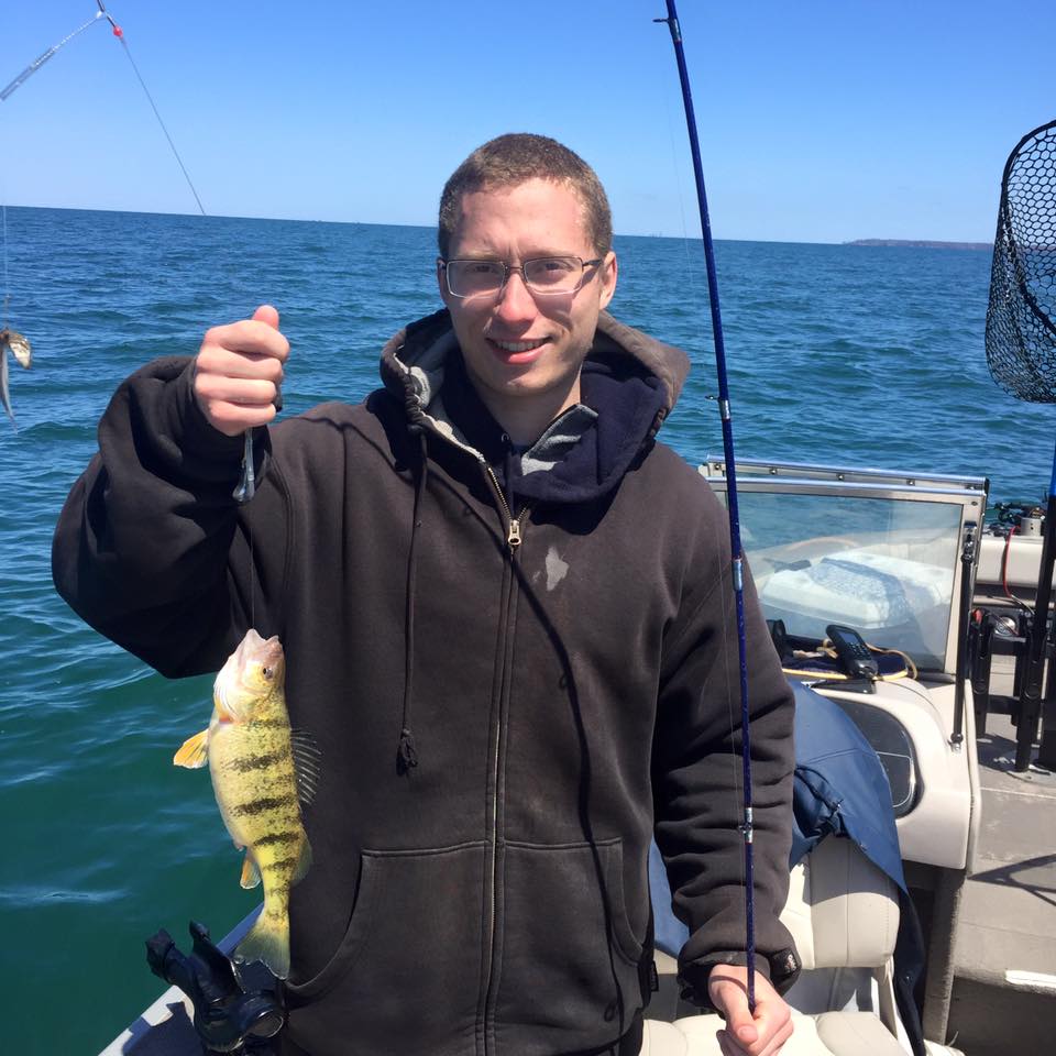 One fisherman in North Tonawanda