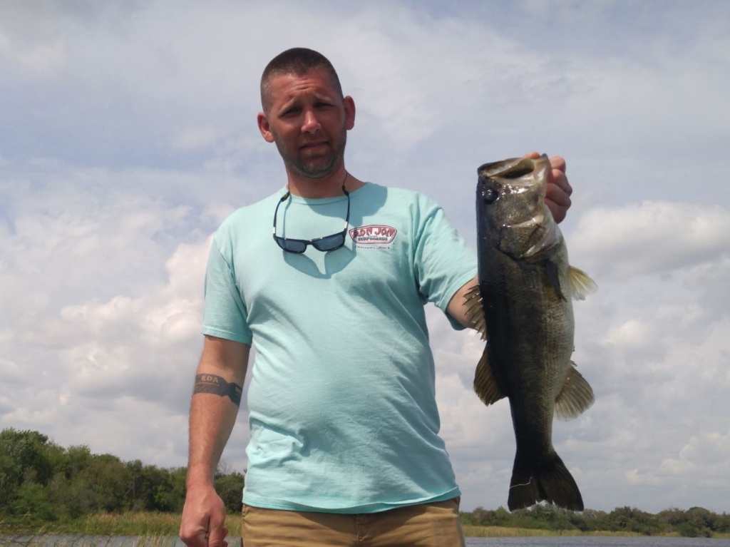 Massive Largemouth Bass caught in Winter Haven