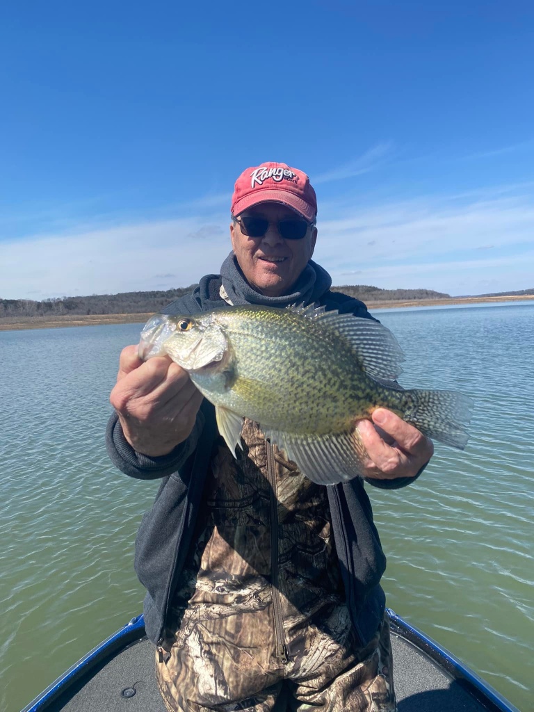 Crappie fish caught in Branson