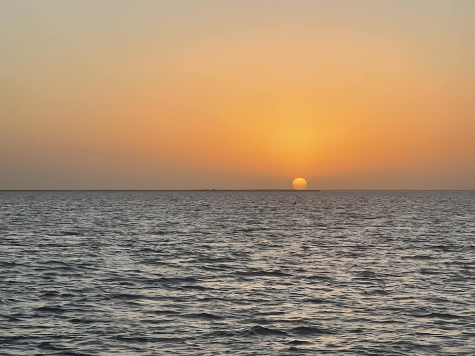 Scenic view of South Padre Island coastline