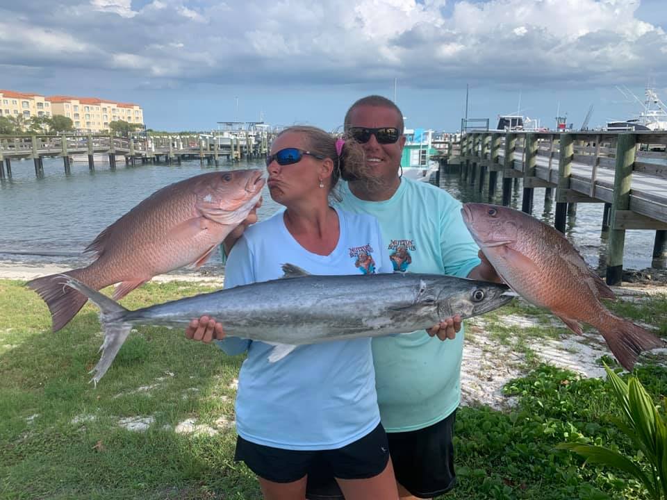 3 king mackerel and mutton snapper caught in FL