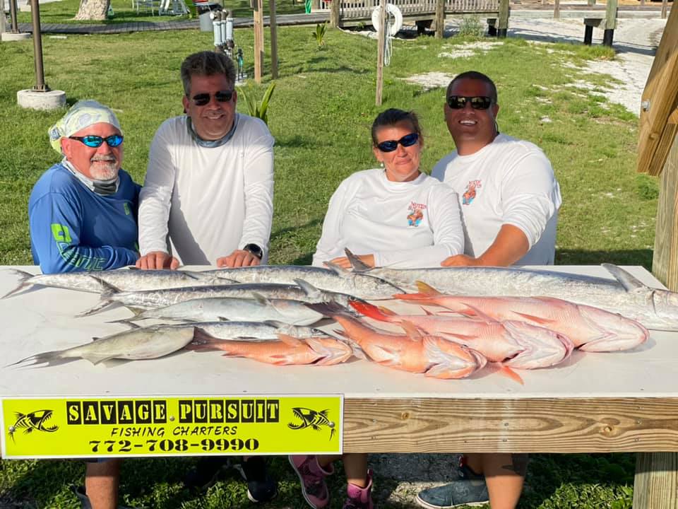 Fishing in Florida with 4 people