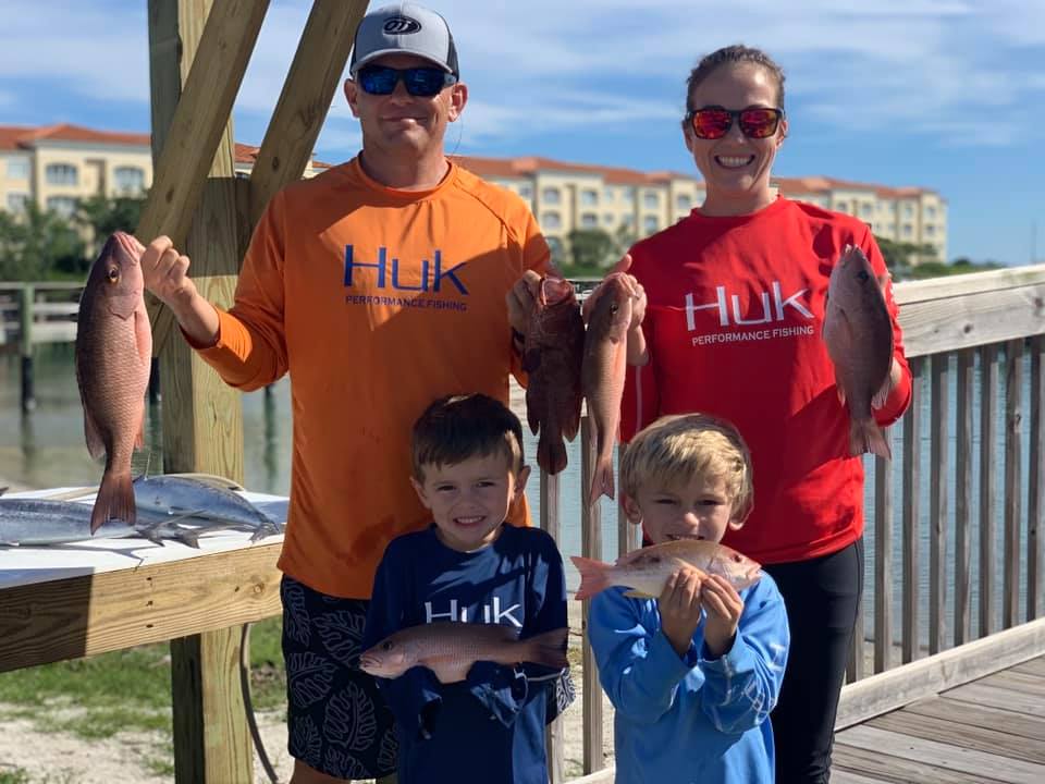 5 fish caught in FL