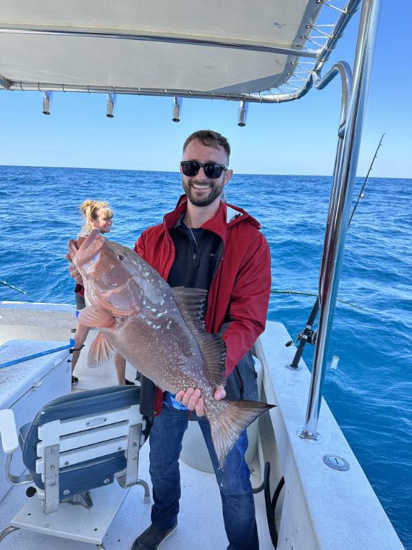 A person fishing in Florida
