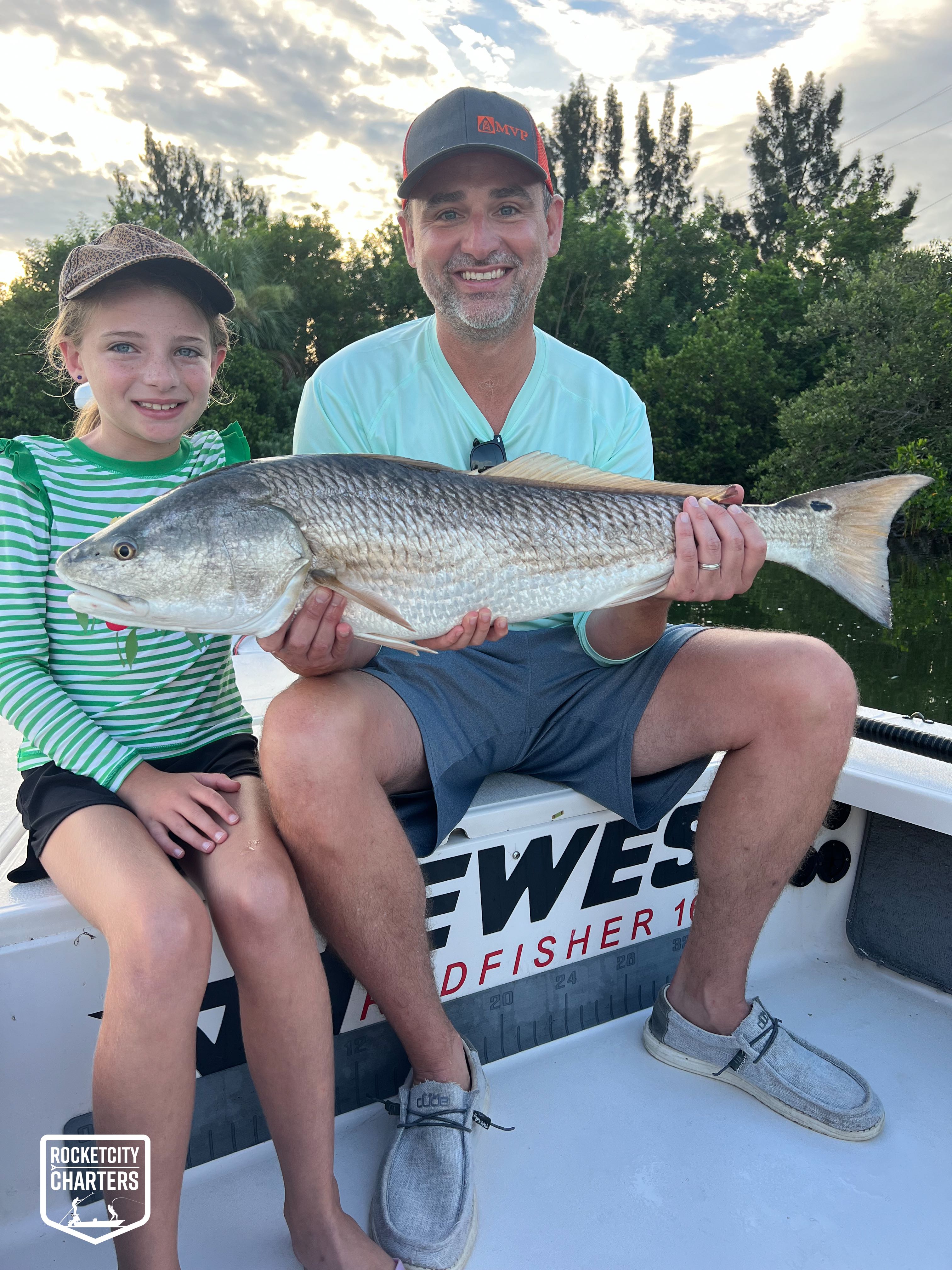 Couple fishing in FL