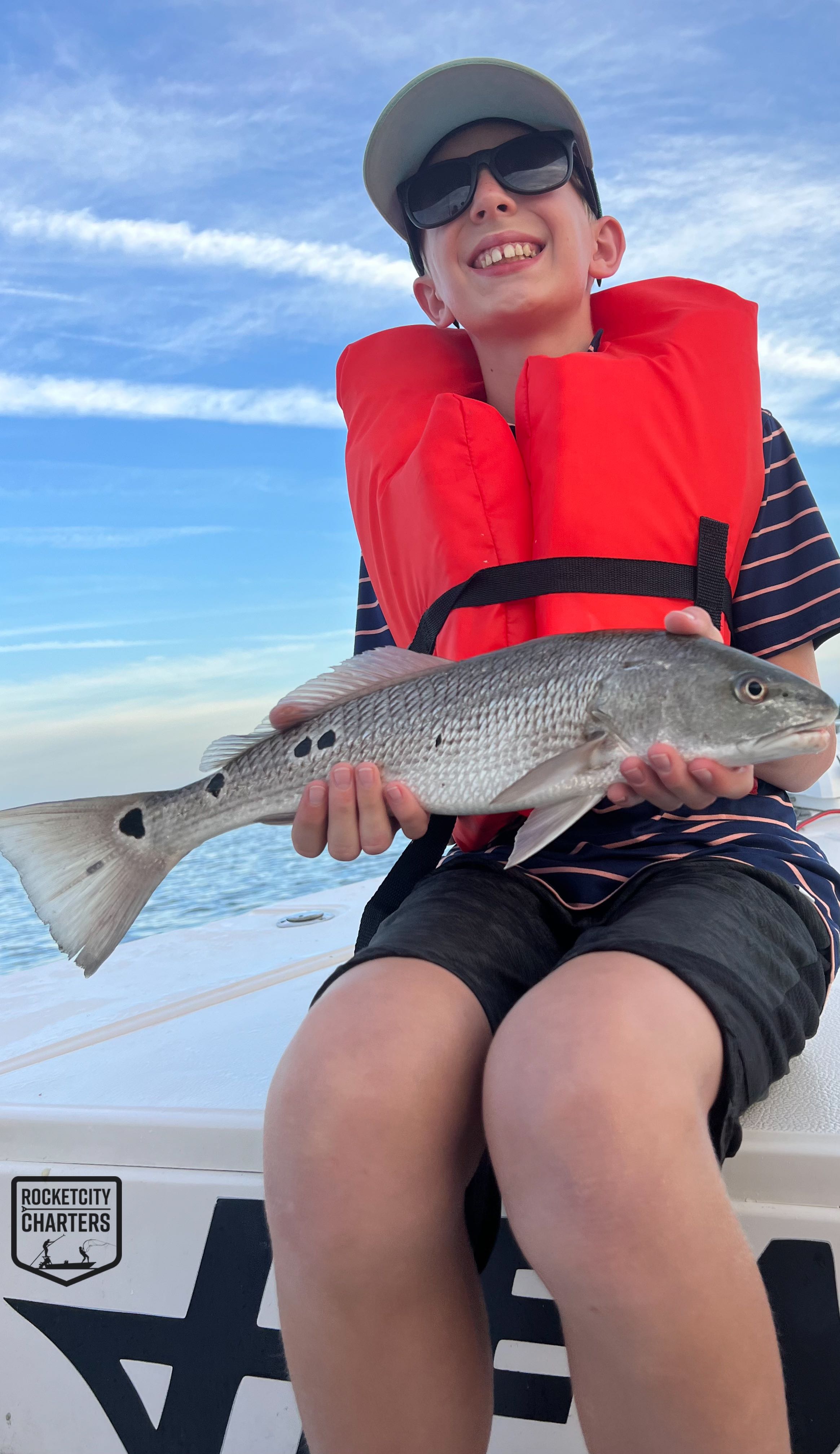 Redfish caught in Cocoa, Florida