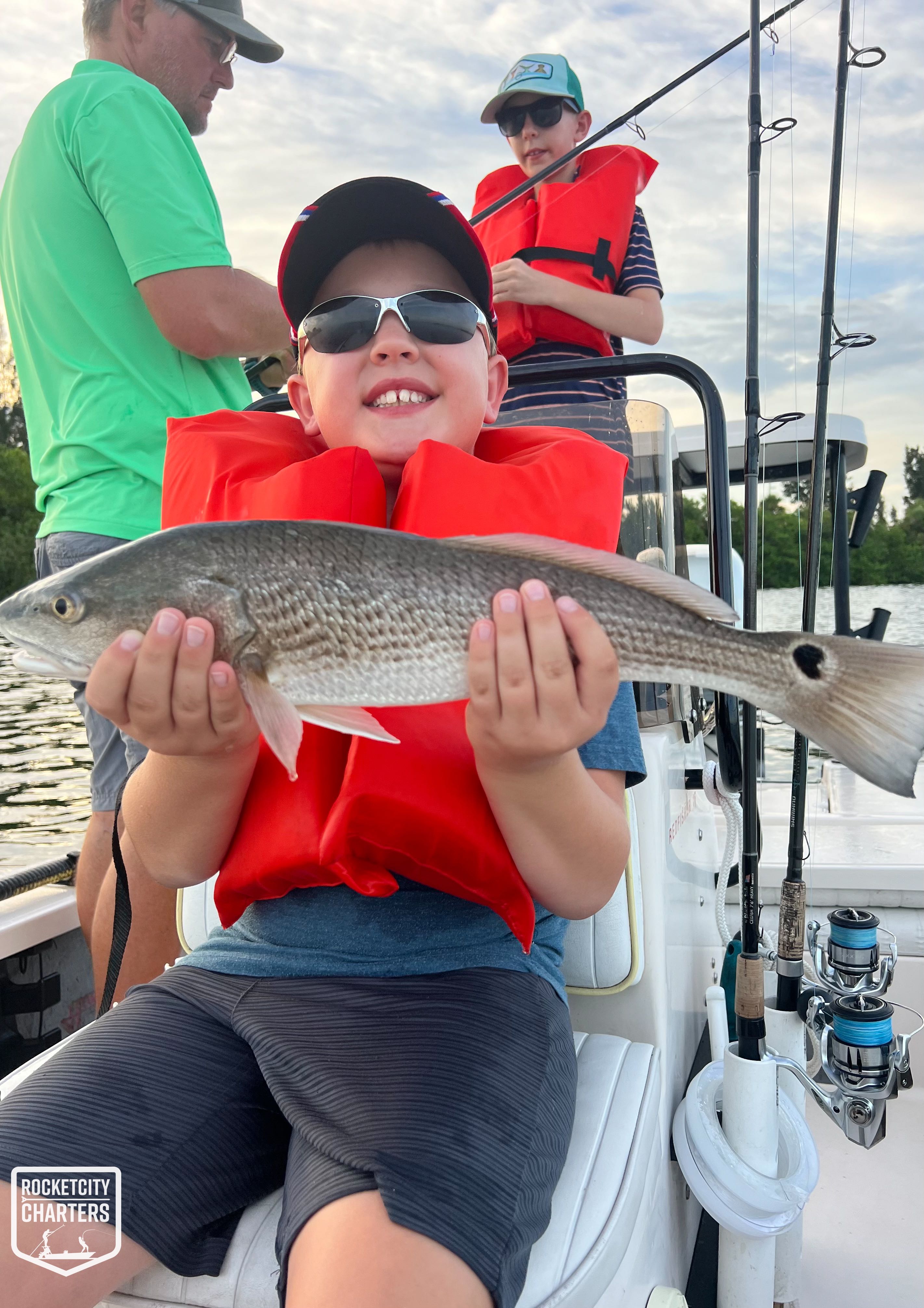 Redfish caught in Cocoa