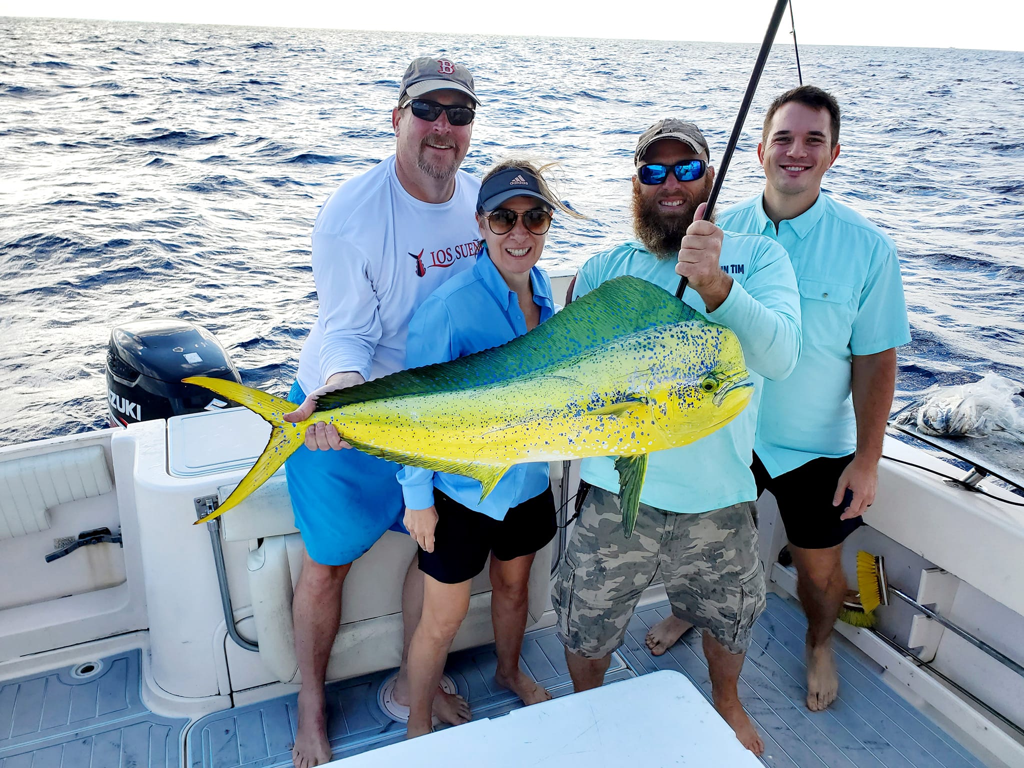 4 people fishing in FL