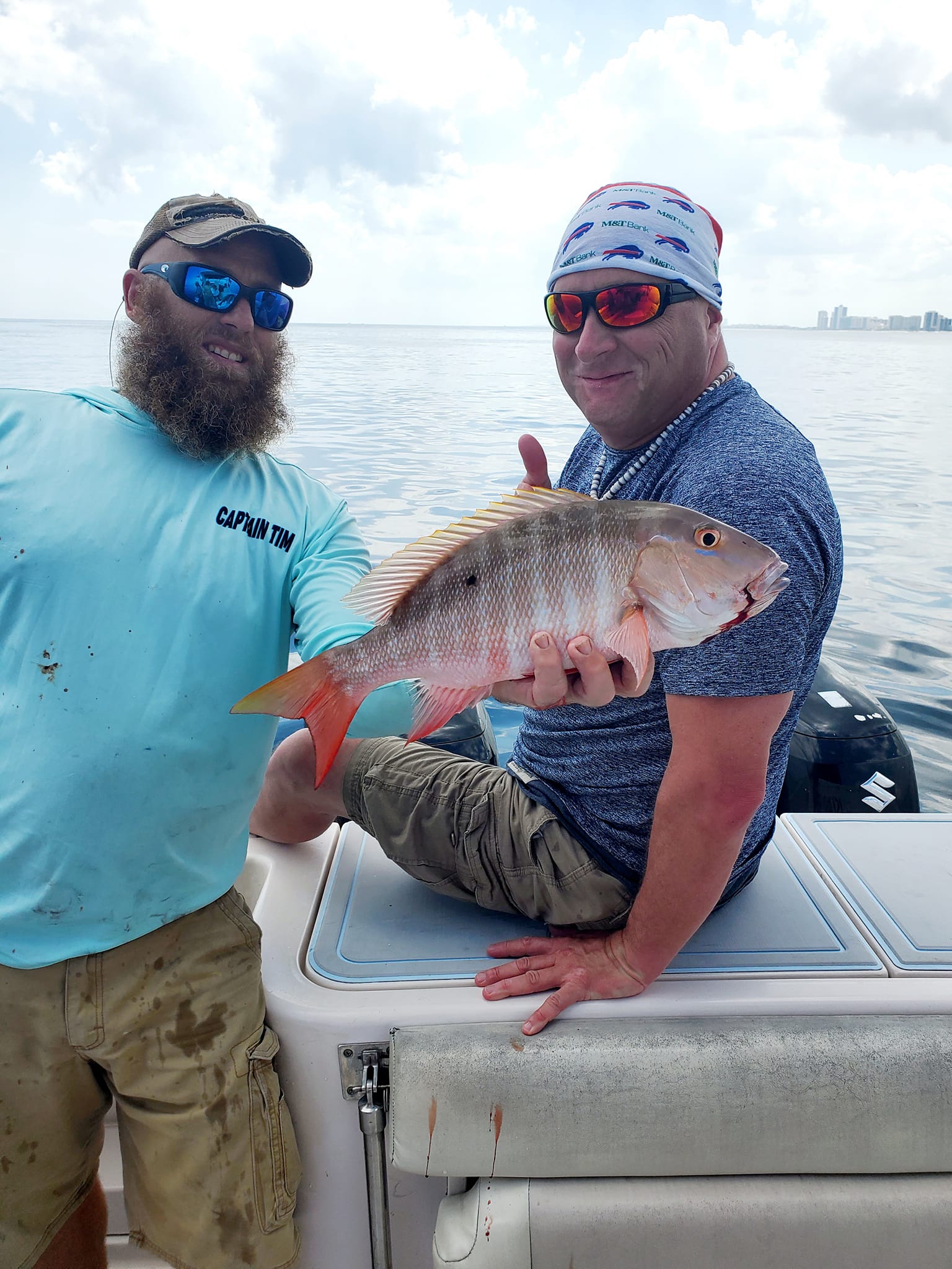 Mutton Snapper fish caught during fishing tour in FL