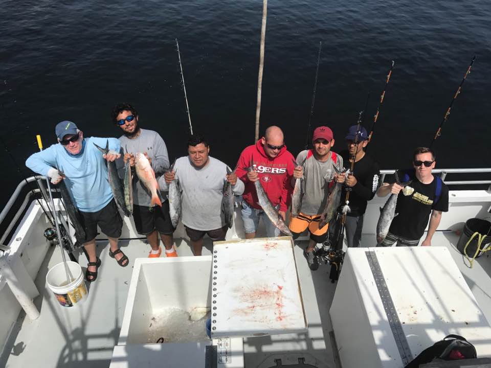 Seven people fishing at Fort Lauderdale