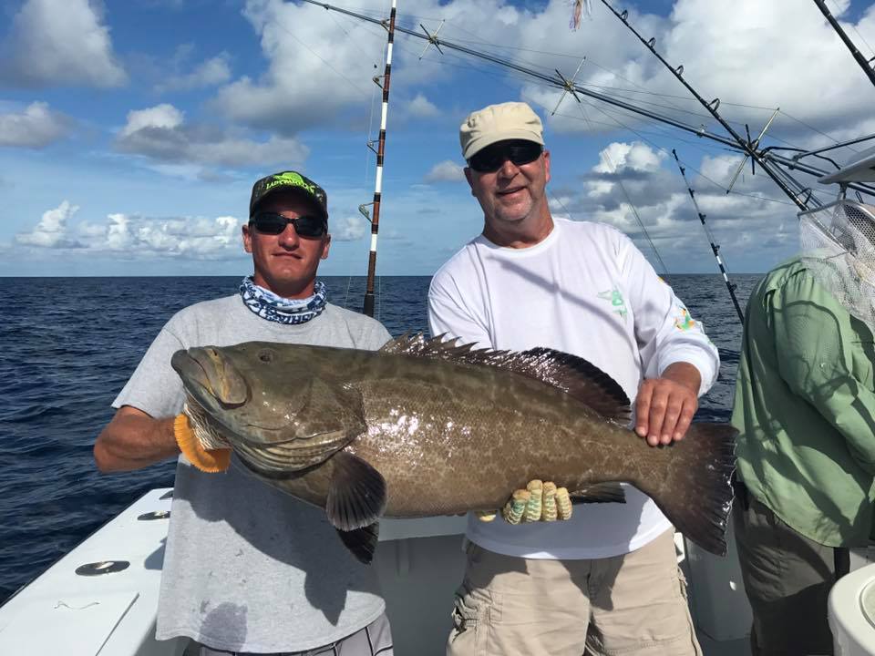Two people fishing in Florida