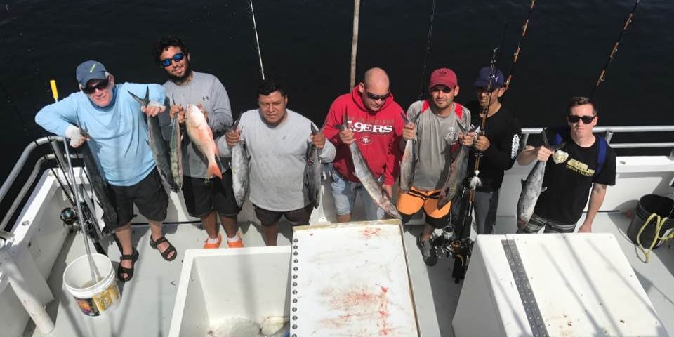 Fort Lauderdale offshore fishing charter boat targeting sailfish, mahi mahi, tuna in blue waters
