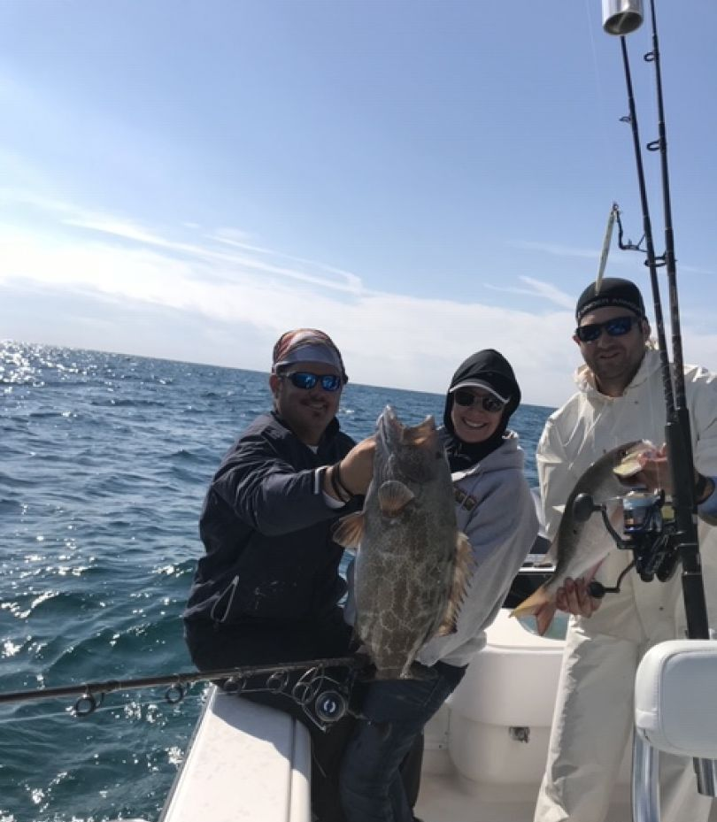 2 anglers fishing in Key Largo