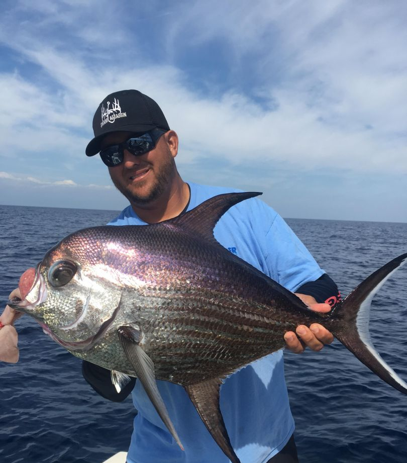 A lone angler fishing in Florida