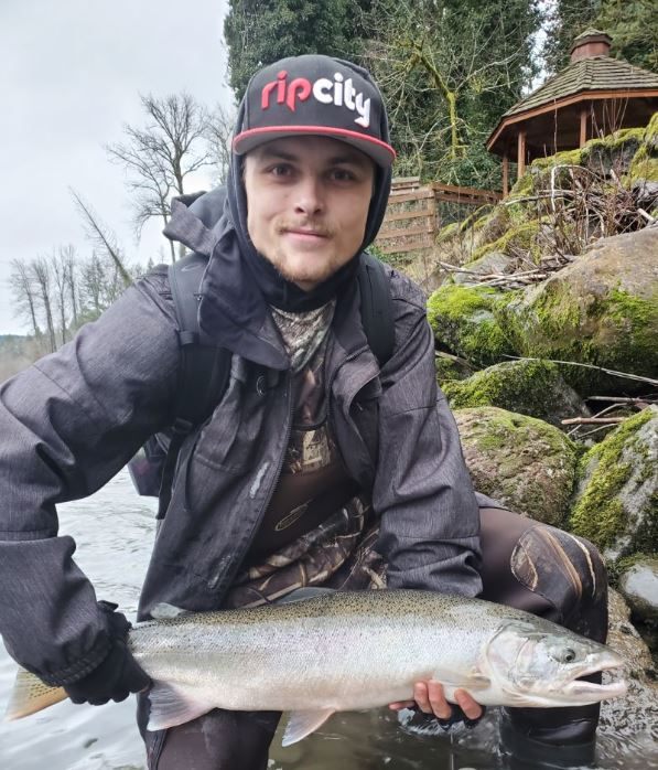 One pink salmon caught in OR