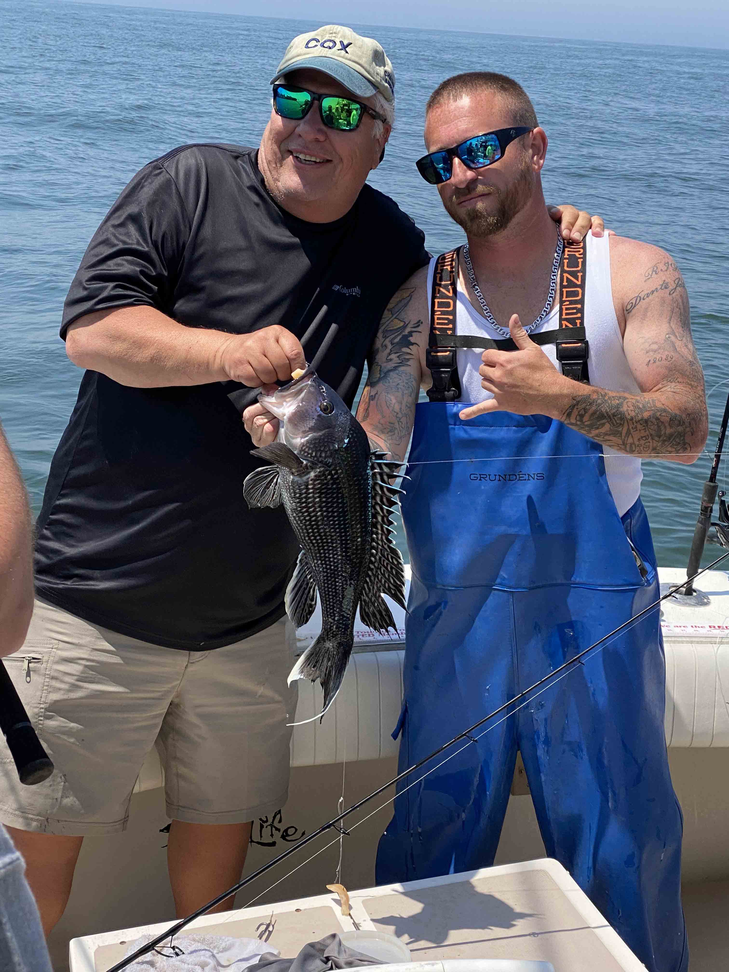 Fishing for Sea Bass In New Jersey