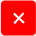 Competitors don’t offer security like the Guidesly Guarantee- A red square with rounded edges surrounds a white x mark.